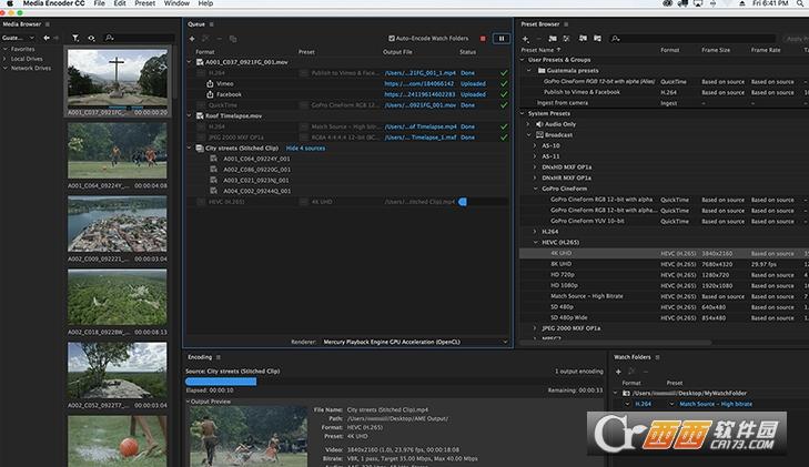 AdobeMediaEncoder,视频解码,文件转换.